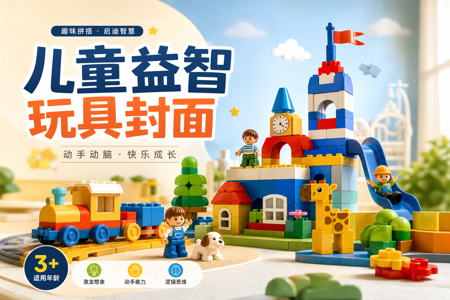儿童益智玩具封面