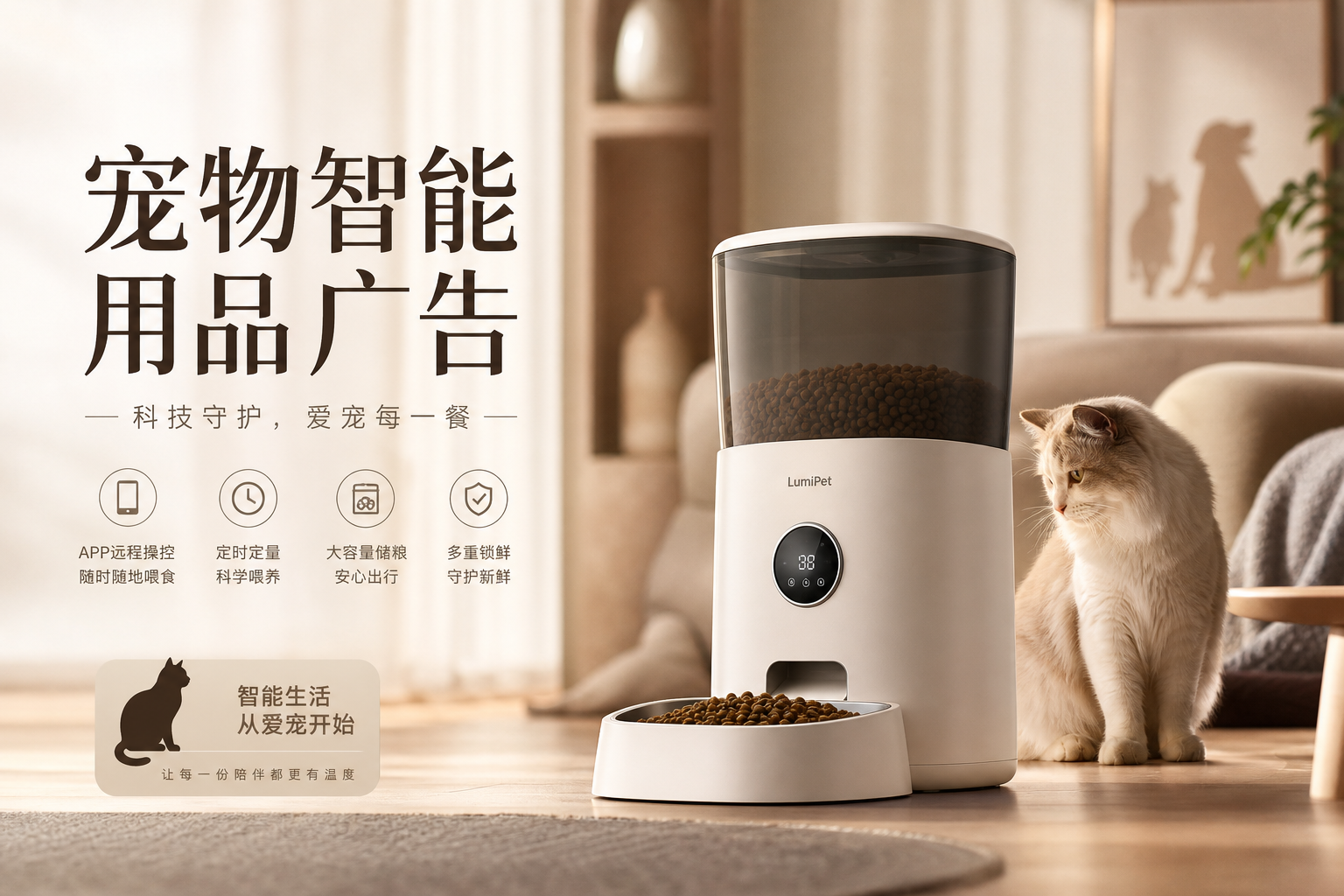宠物智能用品广告